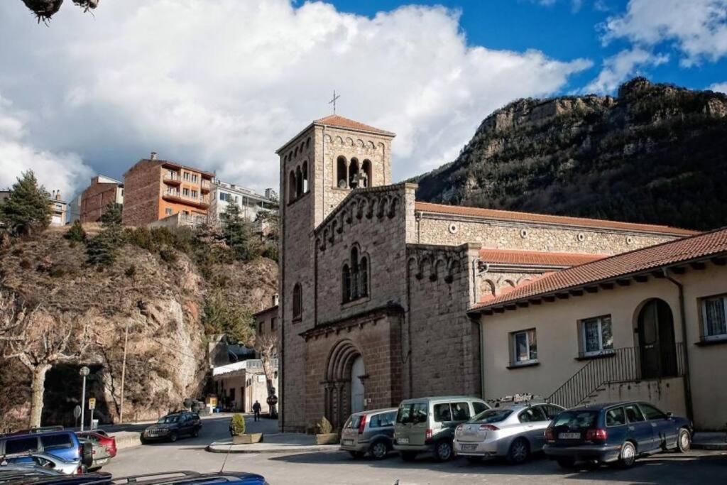 El Balco Del Bastareny Apartamento Renovado 6P Guardiola de Bergueda Buitenkant foto