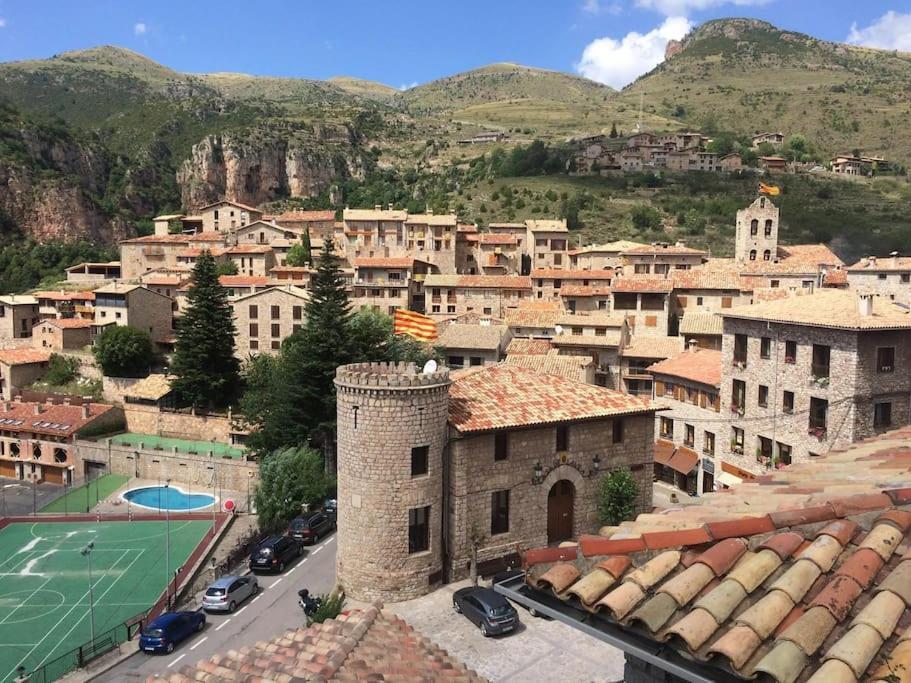 El Balco Del Bastareny Apartamento Renovado 6P Guardiola de Bergueda Buitenkant foto